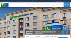 Desktop Screenshot of holidayinnexpressottawawest.com